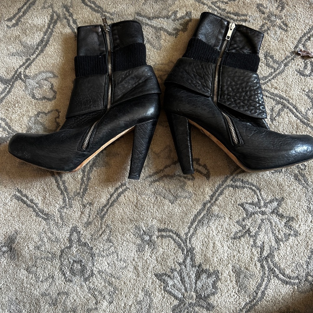 Loeffler Randall Black Lucy boots 10.5 - Picture 13 of 16